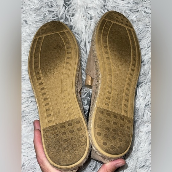 Verbenas Carmen Leather Suede Espadrille Size 41 - Picture 8 of 10